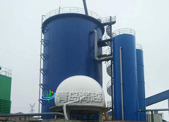 海越UASB搪瓷厭氧沼氣拼裝罐如何能耐堿抗強(qiáng)酸腐蝕？
